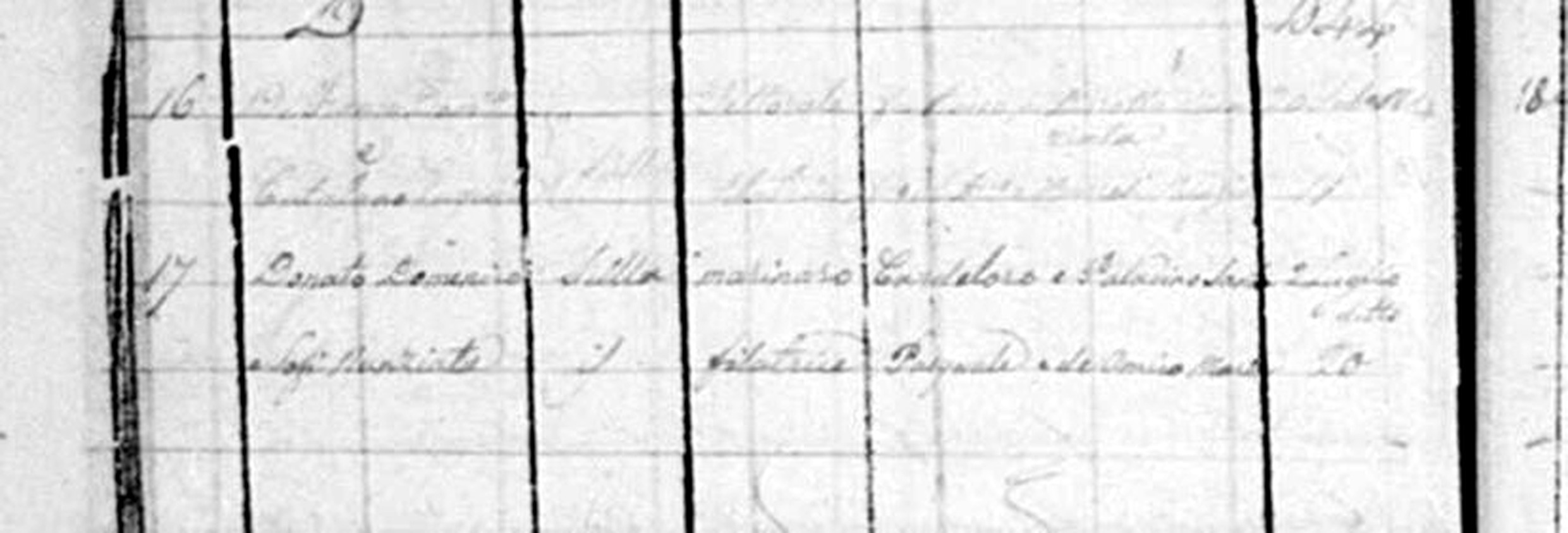 Domenico Donato marries Nunziata Sofi — July 1844